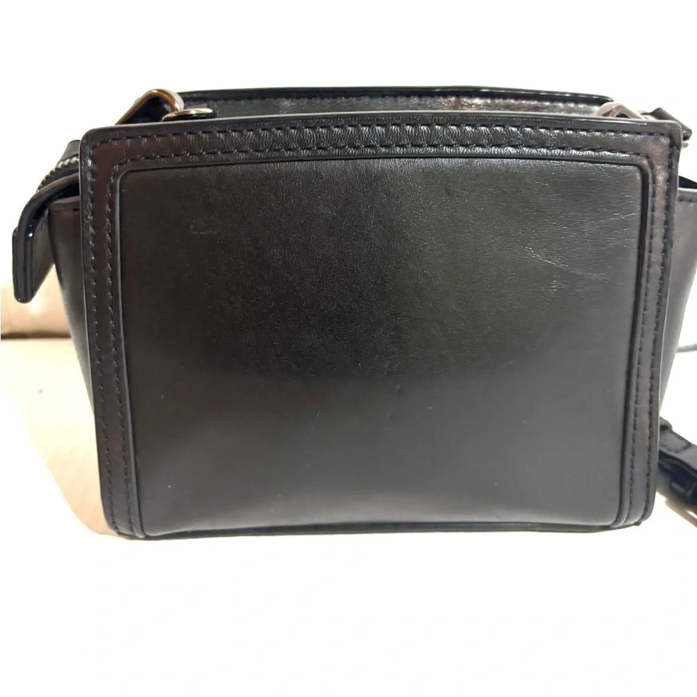 Michael Kors Studded Black Leather Crossbody Bag